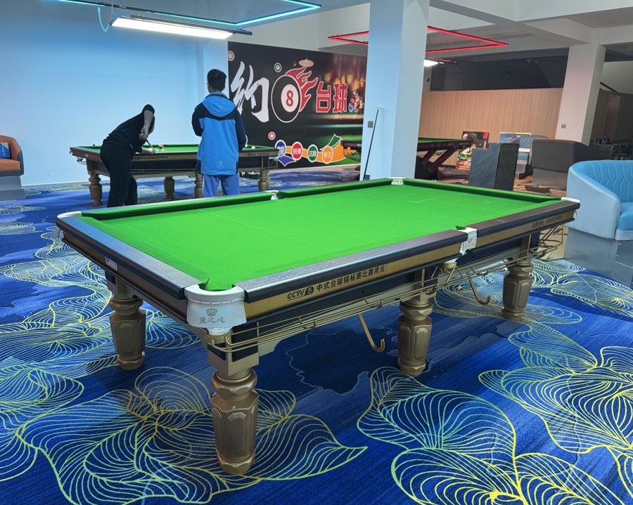 臺(tái)球桌安裝案例