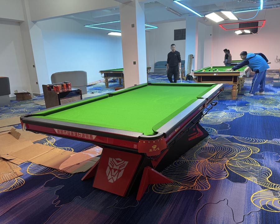 臺(tái)球桌安裝案例