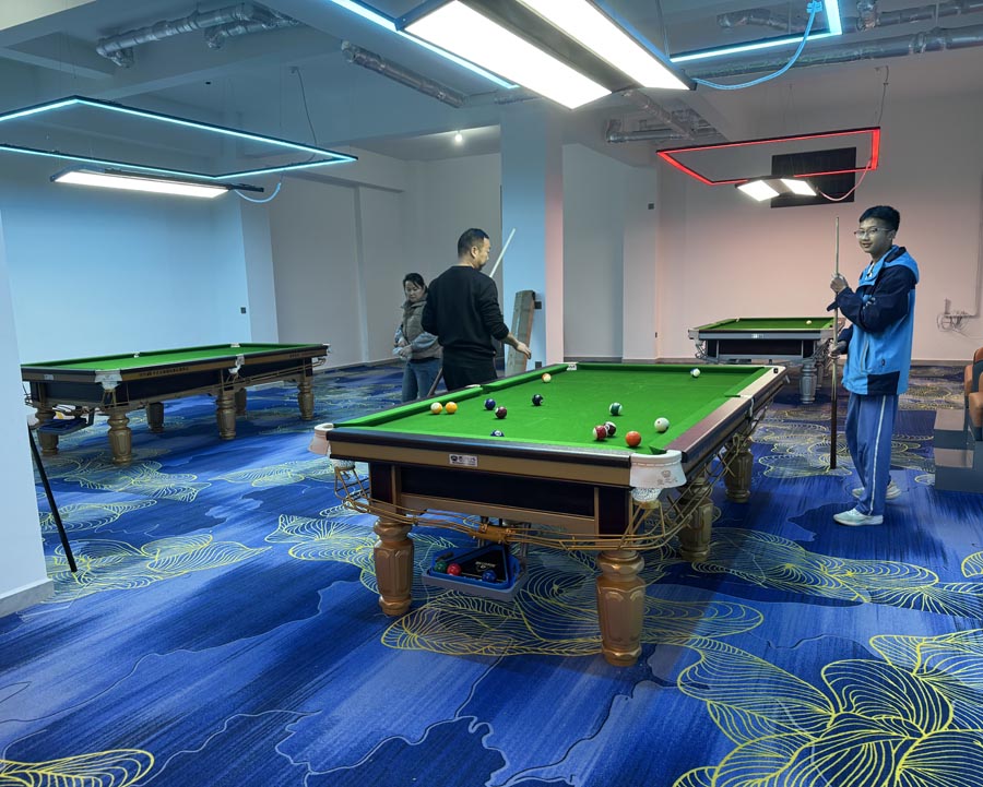 臺(tái)球桌安裝案例